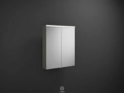 Burgbad Eqio Armoire Miroir SPGS065F2010 65 X 80 X 17 Cm, Gris Brillant -Fournitures De Salle De Bain Soldes Burgbad Eqio armoire miroir SPGS065F2010 65 x 80 x 17 cm gris brillant 2