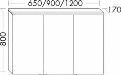 Burgbad Eqio Armoire Miroir SPGS120LF2010 120 X 80 X 17 Cm, Gauche, Gris Brillant -Fournitures De Salle De Bain Soldes Burgbad Eqio armoire miroir SPGS120LF2010 120 x 80 x 17 cm gauche gris brillant 4