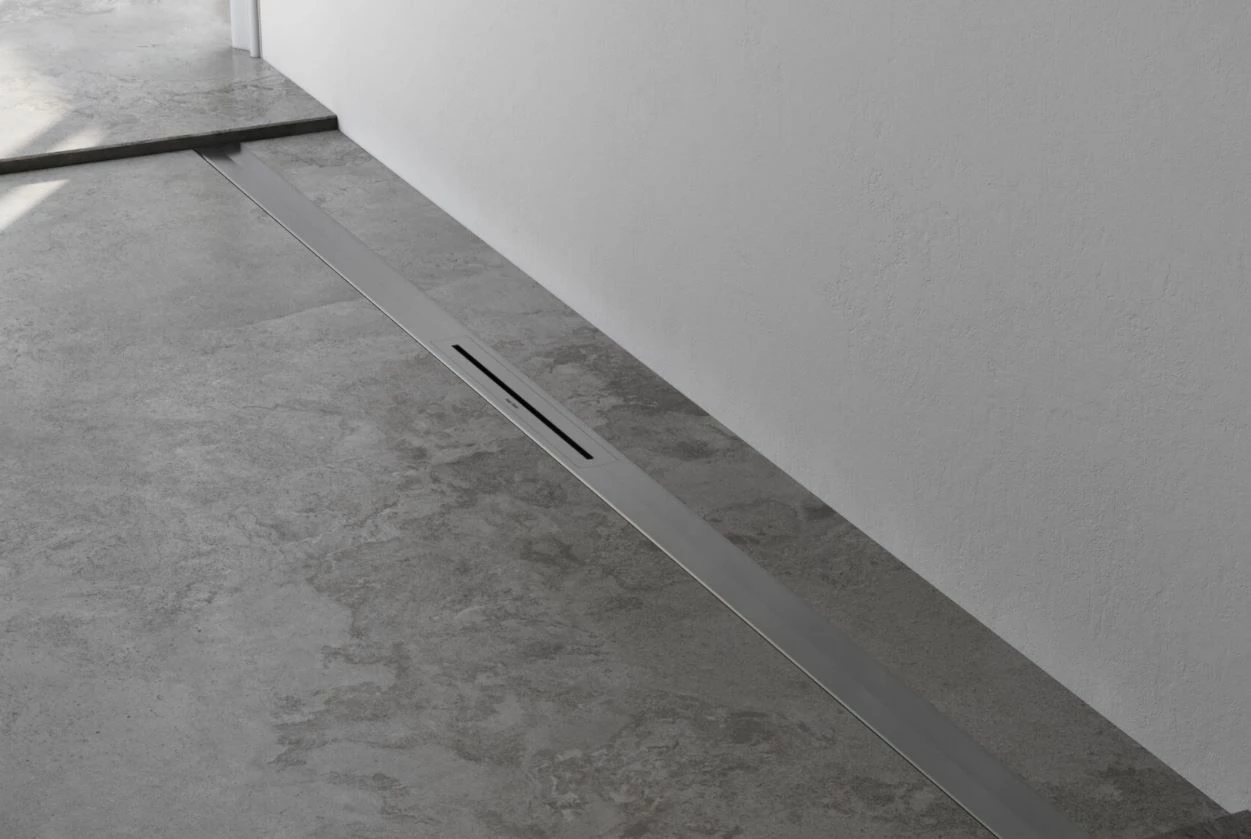 Caniveau De Douche ESS Easy Drain Easy Drain R-line R-LINE-1000 1000 Mm, Hauteur De Joint D'eau 28/50 Mm, Hauteur D'installation 69/85 Mm, Acier Inoxydable Brossé 3 Caniveau De Douche ESS Easy Drain Easy Drain R-line R-LINE-1000 1000 Mm, Hauteur De Joint D'eau 28/50 Mm, Hauteur D'installation 69/85 Mm, Acier Inoxydable Brossé