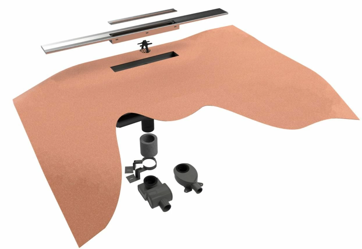 Caniveau De Douche ESS Easy Drain R-line R-LINE-700W 700 Mm, Hauteur D'étanchéité 28/50 Mm, Hauteur D'installation 69/85 Mm, Acier Inoxydable Brossé 5 Caniveau De Douche ESS Easy Drain R-line R-LINE-700W 700 Mm, Hauteur D'étanchéité 28/50 Mm, Hauteur D'installation 69/85 Mm, Acier Inoxydable Brossé – Image 3