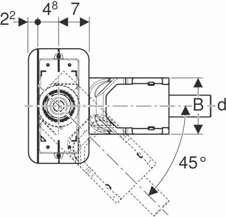 CleanLine Douche Geberit CleanLine Coques Match0 154150001 Ø 50 Mm, Pour Hauteur De 90 Mm 4 CleanLine Douche Geberit CleanLine Coques Match0 154150001 Ø 50 Mm, Pour Hauteur De 90 Mm – Image 2