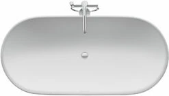 Duravit Luv Oval Baignoire 700461000000000 160 X 75 X 46 Cm, à Poser, 2 Dossiers, Blanc -Fournitures De Salle De Bain Soldes Duravit Luv Oval baignoire 700461000000000 160 x 75 x 46 cm a poser 2 dossiers blanc 2