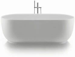 Duravit Luv Oval Baignoire 700461000000000 160 X 75 X 46 Cm, à Poser, 2 Dossiers, Blanc