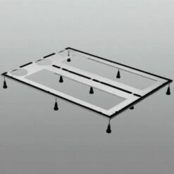 Duravit Base Match 790171000000000 120 X 90 Cm, Pour Receveurs De Douche En DuraSolid