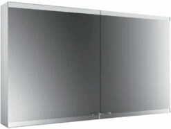 Emco Asis Evo Armoire De Toilette éclairée En Saillie 939708106 1200x700mm, 2 Portes, Sans Système D'éclairage, Sans Chauffage De Miroir