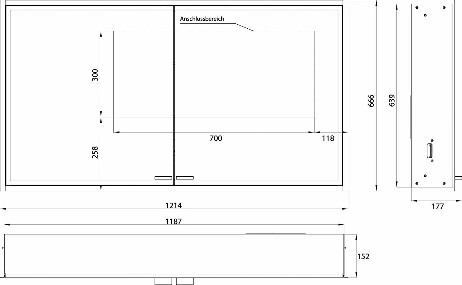 Emco Asis Prestige 2 Armoire à Miroir éclairée Encastrée 989708108 1215x666mm, Avec Système D'éclairage 10 Emco Asis Prestige 2 Armoire à Miroir éclairée Encastrée 989708108 1215x666mm, Avec Système D'éclairage – Image 8