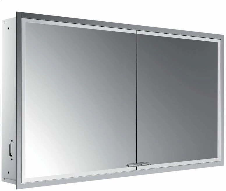 Emco Asis Prestige 2 Armoire à Miroir éclairée Encastrée 989708108 1215x666mm, Avec Système D'éclairage 3 Emco Asis Prestige 2 Armoire à Miroir éclairée Encastrée 989708108 1215x666mm, Avec Système D'éclairage
