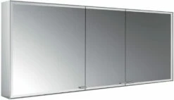 Emco Asis Prestige 2 Armoire De Toilette éclairée En Saillie 989707010 1588x639mm, Sans Système D'éclairage