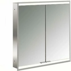 Emco Asis Prime 2 Armoir Miroir Lumineux 949705033 600mm, Encastré, Face Arrière Avec Miroir