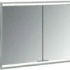 Emco Asis Prime 2 Armoire à Miroir éclairée Encastrée 949705055 1000x730mm, 2 Portes, Paroi Arrière Spiegel -Fournitures De Salle De Bain Soldes Emco Asis Prime 2 armoire a miroir eclairee encastree 949705055 1000x730mm 2 portes paroi arriere Spiegel