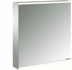 Emco Asis Prime 2 Armoire De Toilette éclairée 949705021 600x700mm, 1 Porte, Verre Miroir