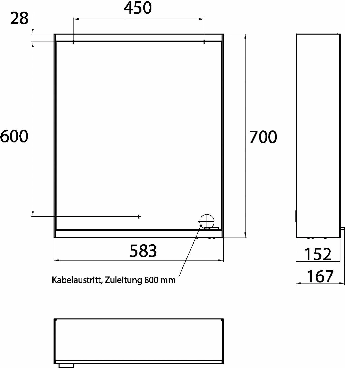 Emco Asis Prime 2 Armoire De Toilette éclairée 949705021 600x700mm, 1 Porte, Verre Miroir 10 Emco Asis Prime 2 Armoire De Toilette éclairée 949705021 600x700mm, 1 Porte, Verre Miroir – Image 8