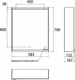 Emco Asis Prime 2 Armoire De Toilette éclairée 949706121 600mm, 1 Porte, Dos En Verre Blanc, Paquet De Lumière -Fournitures De Salle De Bain Soldes Emco Asis Prime 2 armoire de toilette eclairee 949706121 600mm 1 porte dos en verre blanc paquet de lumiere 7