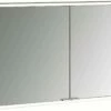 Emco Asis Prime 2 Armoire De Toilette éclairée En Saillie 949706146 1200x700mm, Avec Kit D'éclairage, 2 Portes, Paroi Arrière Blanc