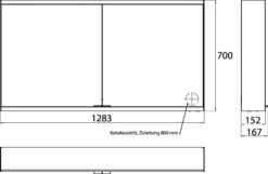 Emco Asis Prime 2 Armoire De Toilette éclairée En Saillie 949706147 1300x700mm, Avec Kit D'éclairage, 2 Portes, Paroi Arrière Blanc -Fournitures De Salle De Bain Soldes Emco Asis Prime 2 armoire de toilette eclairee en saillie 949706147 1300x700mm avec kit dand 39eclairage 2 portes paroi arriere blanc 7