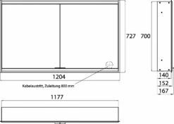 Emco Asis Prime 2 Armoire De Toilette éclairée Encastrée 949706156 1200x730mm, Avec Kit D'éclairage, 2 Portes, Paroi Arrière Blanc -Fournitures De Salle De Bain Soldes Emco Asis Prime 2 armoire de toilette eclairee encastree 949706156 1200x730mm avec kit dand 39eclairage 2 portes paroi arriere blanc 7