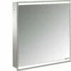 Emco Asis Prime 2 Armoire Miroir éclairé 949 706 031 600 Mm, UP, Miroir Panneau Arrière En Verre, Kit éclairage