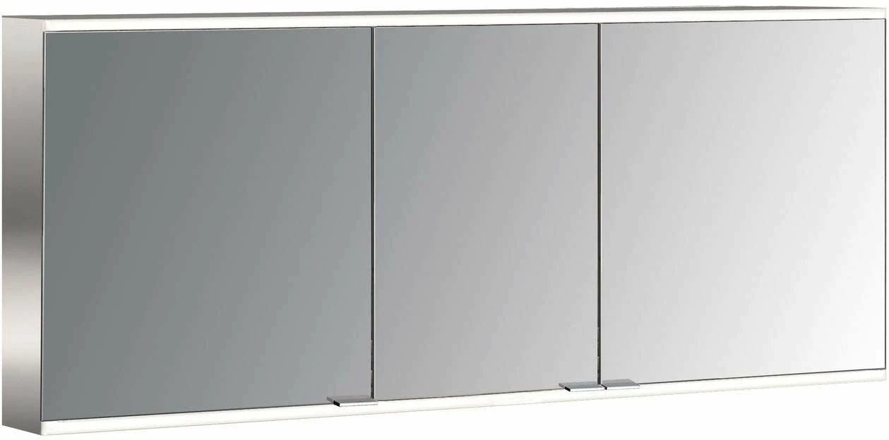 Emco Asis Prime 2 Monté En Surface Illuminée Armoire De Toilette 949706148 1600x700mm, Avec Le Paquet De Lumière, 3 Portes, Blanc Arrière Blanc 3 Emco Asis Prime 2 Monté En Surface Illuminée Armoire De Toilette 949706148 1600x700mm, Avec Le Paquet De Lumière, 3 Portes, Blanc Arrière Blanc