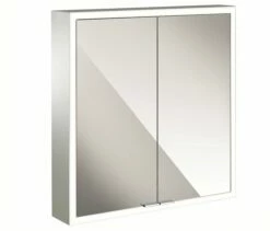 Emco Asis Prime Armoire De Toilette 949706161 600x700mm, En Saillie, Avec éclairage, Paroi Arrière Blanche