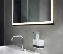 Emco Asis Prime Armoire De Toilette 949706161 600x700mm, En Saillie, Avec éclairage, Paroi Arrière Blanche -Fournitures De Salle De Bain Soldes Emco Asis Prime Armoire de toilette 949706161 600x700mm en saillie avec eclairage paroi arriere blanche 7