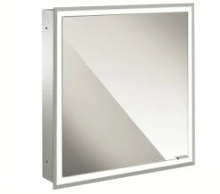 Emco Asis Prime Armoir Miroir Lumineux 949706069 630x730mm, Encastré, Avec Paquet Lumineux