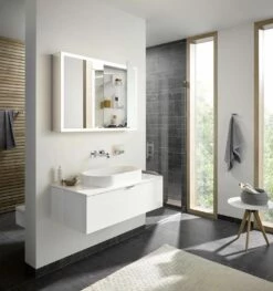 Emco Asis Prime Armoire De Toilette éclairée En Saillie 949706083 1000x700mm, Avec Kit D'éclairage, 2 Portes, Paroi Arrière Spiegel -Fournitures De Salle De Bain Soldes Emco Asis Prime armoire de toilette eclairee en saillie 949706083 1000x700mm avec kit dand 39eclairage 2 portes paroi arriere Spiegel 4