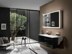 Emco Loft Armoire à Miroir éclairée En Saillie 979805102 600x733mm, LED Tout Autour, Porte 2000 , Charnières à Droite, Aluminium/ Spiegel -Fournitures De Salle De Bain Soldes Emco Loft armoire a miroir eclairee en saillie 979805102 600x733mm LED tout autour porte 2000 charnieres a droite aluminium Spiegel 5