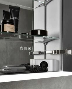 Emco Prime Armoire à Miroir éclairée à Encastrer 949706295 1300x730mm, 2 Portes, Aluminium/miroir -Fournitures De Salle De Bain Soldes Emco prime armoire a miroir eclairee a encastrer 949706295 1300x730mm 2 portes aluminium miroir 4