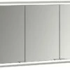 Emco Prime Armoire à Miroir éclairée à Encastrer 949706358 1600x730mm, 3 Portes, Aluminium/blanc -Fournitures De Salle De Bain Soldes Emco prime armoire a miroir eclairee a encastrer 949706358 1600x730mm 3 portes aluminium blanc