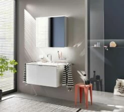 Emco Pure 2 Armoire à Miroir éclairée En Saillie Design 979705401 600x711mm, LED, Avec Voile Lumineux, Aluminium -Fournitures De Salle De Bain Soldes Emco pure 2 armoire a miroir eclairee en saillie design 979705401 600x711mm LED avec voile lumineux aluminium 4