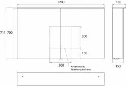 Emco Pure 2 Armoire à Miroir éclairée En Saillie Design 979705405 1200x711mm, LED, Avec Voile De Lumière, 2 Portes, Aluminium -Fournitures De Salle De Bain Soldes Emco pure 2 armoire a miroir eclairee en saillie design 979705405 1200x711mm LED avec voile de lumiere 2 portes aluminium 6