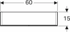 Geberit Option Armoire De Toilette 500582001 600x700x150mm, Avec éclairage, Deux Portes -Fournitures De Salle De Bain Soldes Geberit Option armoire de toilette 500582001 600x700x150mm avec eclairage deux portes 5