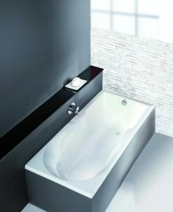 Hoesch Baignoire Spectra 3665.010 Blanche, 170x80cm, Avec Zone De Douche