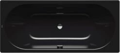 Kaldewei Classic Bain Duo 290330003701 160x70cm, Effet Perle Antidérapant, Noir