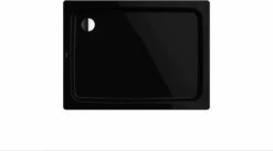 Kaldewei Duschplan Douche 442100010701 70x90x6,5cm, Noir