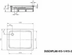 Kaldewei Duschplan Douche Match0 431530003001 70x120x6.5cm, Effet Perle Antidérapant, Blanc 11 Kaldewei Duschplan Douche Match0 431530003001 70x120x6.5cm, Effet Perle Antidérapant, Blanc -Fournitures De Salle De Bain Soldes Kaldewei Duschplan douche match0 431530003001 70x120x6.5cm effet perle antiderapant blanc 4