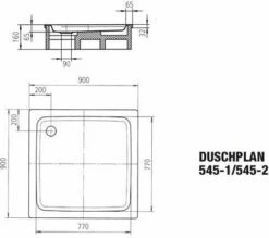 Kaldewei Duschplan Douche Match0 440330003030 90x90x6.5cm, Effet Perle Antidérapant, Beige Bahama -Fournitures De Salle De Bain Soldes Kaldewei Duschplan douche match0 440330003030 90x90x6.5cm effet perle antiderapant beige bahama 4