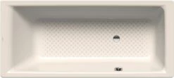 Kaldewei Puro Baignoire 258434010231 160x70cm, Trop-plein Sur Le Côté, Antidérapant Complet, Pergamon