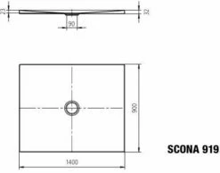 Kaldewei Scona Kaldewei Douche 491900010030 90x140x2,3cm, Sans Effet / Antidérapant, Bahama Beige -Fournitures De Salle De Bain Soldes Kaldewei Scona Kaldewei douche 491900010030 90x140x23cm sans effet antiderapant Bahama beige 4