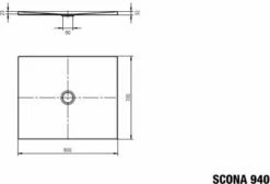 Kaldewei Scona Kaldewei Douche 494000013231 70x90x2,3cm, Effet Perlant, Pergamon -Fournitures De Salle De Bain Soldes Kaldewei Scona Kaldewei douche 494000013231 70x90x23cm effet perlant pergamon 4