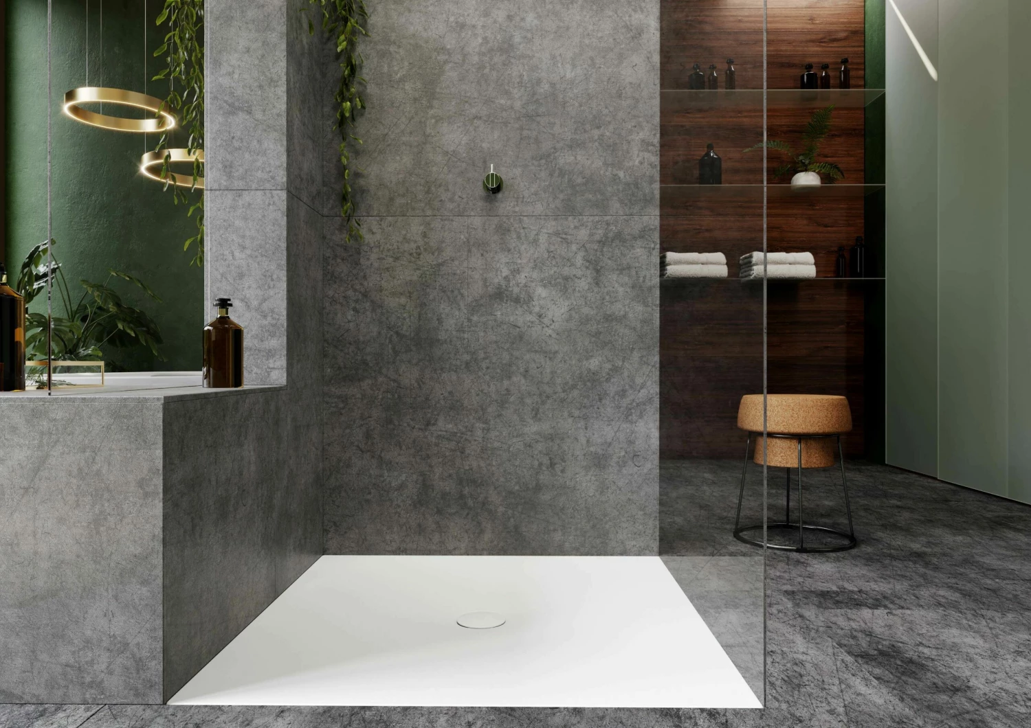 Kaldewei Scona Kaldewei Douche 496600013701 75x120cm, Effet Perlant, Noir 4 Kaldewei Scona Kaldewei Douche 496600013701 75x120cm, Effet Perlant, Noir – Image 2