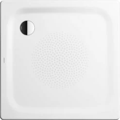 Kaldewei Superplan Douche Match0 447135003231 120x120x2,5cm, Avec Support, Effet Perlant Antidérapant, Pergamon
