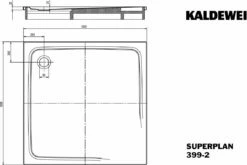 Kaldewei Superplan Douche Match0 447135003231 120x120x2,5cm, Avec Support, Effet Perlant Antidérapant, Pergamon -Fournitures De Salle De Bain Soldes Kaldewei Superplan douche match0 447135003231 120x120x25cm avec support effet perlant antiderapant pergamon 6