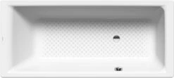 Kaldewei Baignoire Puro 258434013001 160x70cm, Trop-plein Latéral, Effet Perle Antidérapant Complet, Blanc