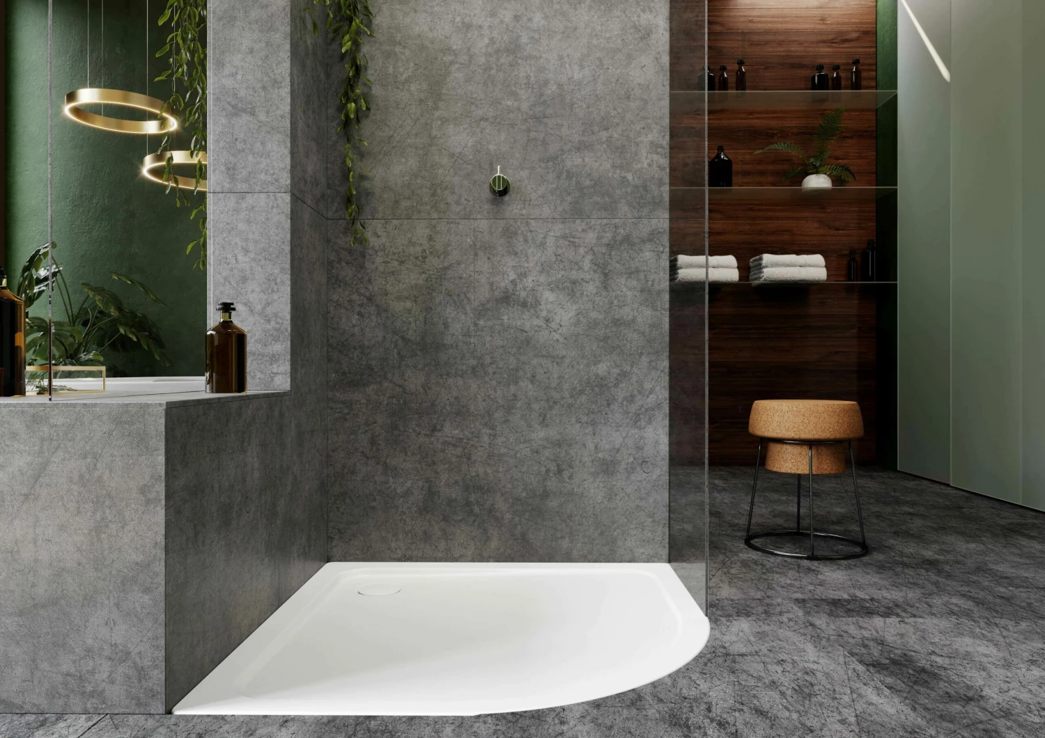 Kaldewei Douche Arrondo 460000010701 90x90x2,5cm, Noir 5 Kaldewei Douche Arrondo 460000010701 90x90x2,5cm, Noir – Image 3