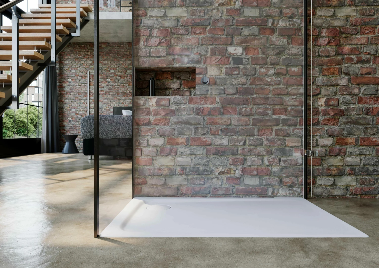 Kaldewei Douche Kaldewei Plus 470248040001 80 X 100 Cm, Blanc, Avec Support, Modèle 477-2 7 Kaldewei Douche Kaldewei Plus 470248040001 80 X 100 Cm, Blanc, Avec Support, Modèle 477-2 – Image 5