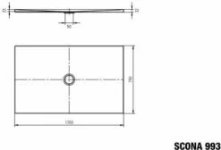 Kaldewei Douche Scona 499330023001 75x170cm, Effet Perle Antidérapant, Blanc -Fournitures De Salle De Bain Soldes Kaldewei douche Scona 499330023001 75x170cm effet perle antiderapant blanc 4