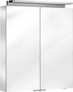 Keuco Royal L1 Armoire De Toilette 13603171302 Teinté Argent-anodisé, 800x742x150mm