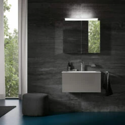 Keuco Royal L1 Armoire De Toilette 13603171302 Teinté Argent-anodisé, 800x742x150mm -Fournitures De Salle De Bain Soldes Keuco Royal L1 armoire de toilette 13603171302 teinte argent anodise 800x742x150mm 3