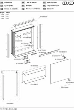 Keuco Royal Lumos Armoire De Toilette 14311171201 Installation Murale, Anodisé Argent, Compartiment De Rangement Ouvert, 650 X 735 X 165 Mm, Butée à Gauche -Fournitures De Salle De Bain Soldes Keuco Royal Lumos armoire de toilette 14311171201 installation murale anodise argent compartiment de rangement ouvert 650 x 735 x 165 mm butee a gauche 2